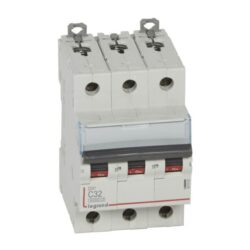 LEGRAND - Disjoncteur DX³ 6000A/10kA 3P C32 400V 3 modules - 407862