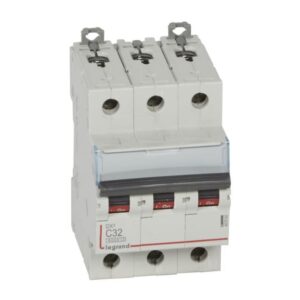 LEGRAND - Disjoncteur DX³ 6000A/10kA 3P C32 400V 3 modules - 407862