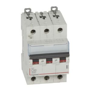LEGRAND - Disjoncteur DX³ 6000A/10kA 3P C50 400V 3 modules - 407864