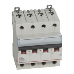 LEGRAND - Disjoncteur DX³ 6000A/10kA 4P B16 400V - 4 modules - 407624