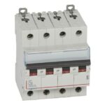 LEGRAND - Disjoncteur DX³ 6000A/10kA 4P C06 400V 4 modules - 407924