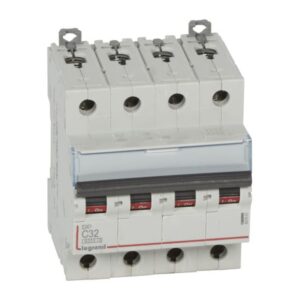 LEGRAND - Disjoncteur DX³ 6000A/10kA 4P C32 400V 4 modules - 407931