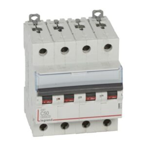 LEGRAND - Disjoncteur DX³ 6000A/10kA 4P C50 400V 4 modules - 407933