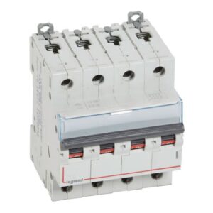 LEGRAND - Disjoncteur DX³ 6000A/10kA 4P D63 400V 4 modules - 408153