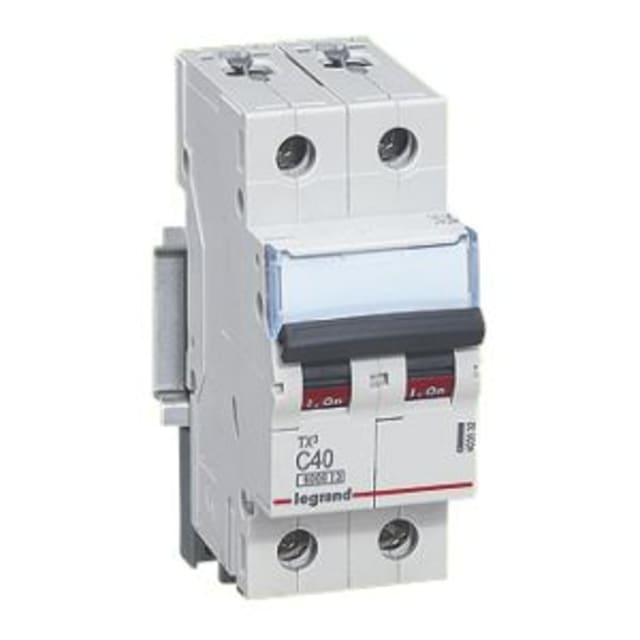 LEGRAND - Disjoncteur TX³ 3kA 2P C06 230/400V - 2 modules - 403114 LEGRAND - Disjoncteur TX³ 3kA 2P C06 230/400V - 2 modules - 403114