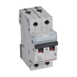 LEGRAND - Disjoncteur TX³ 3kA 2P C10 230/400V - 2 modules - 403115