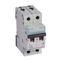 LEGRAND - Disjoncteur TX³ 3kA 2P C16 230/400V - 2 modules - 403116