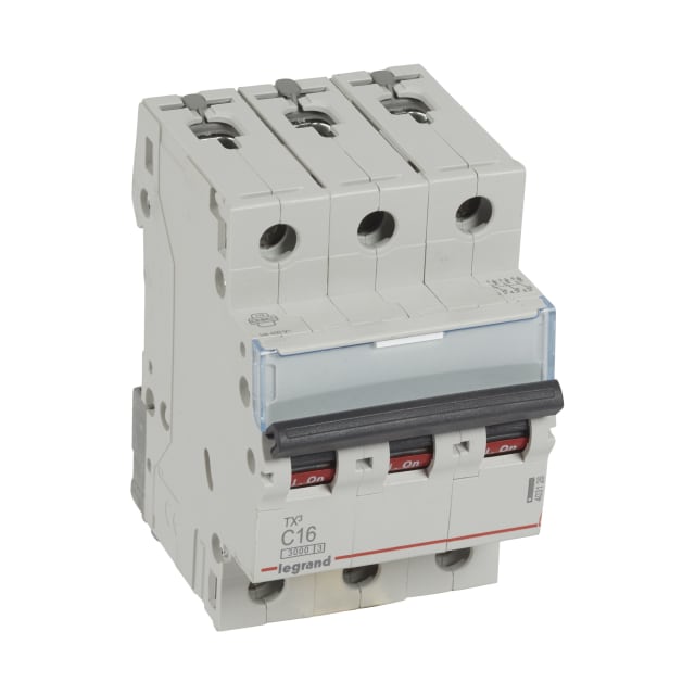 LEGRAND - Disjoncteur TX³ 3kA 3P C16 400V - 3 modules - 403126 LEGRAND - Disjoncteur TX³ 3kA 3P C16 400V - 3 modules - 403126
