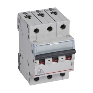 LEGRAND - Disjoncteur TX³ 3kA 3P C25 400V - 3 modules - 403128