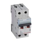 LEGRAND - Disjoncteur TX³ 6000A/6kA 2P C06 230/400V - 2 modules - 403524