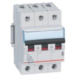 LEGRAND - Disjoncteur TX³ 6000A/6kA 3P C16 400V - 3 modules - 403545