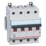 LEGRAND - Disjoncteur TX³ 6000A/6kA 4P C63 400V - 4 modules - 403568