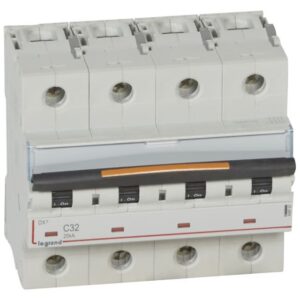 LEGRAND - Disjoncteurs DX³ 4P C 32A 400V 25kA 6mod - 409797
