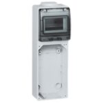 LEGRAND - Embase 1 plastron 125x220 P17 Tempra + rail 5 mod. - 058938
