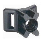 LEGRAND - Embase à visser - noir pr colliers Colson larg. 9 mm - 031950