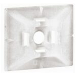 LEGRAND - Embase adhésive incolore colliers Colring larg. 4