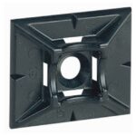 LEGRAND - Embase adhésive noire colliers Colring larg. 4