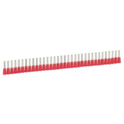 LEGRAND - Embout Starfix section 1 mm² 25x40 -rouge- collerette isol. - 037663