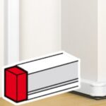 LEGRAND - Embout goulotte 50 x 80 mm DLP clippage direct Mosaic - 075611