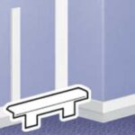 LEGRAND - Embout pr surplinthe 75x20 mm DLP - blanc RAL 9010 - 030300