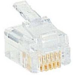 LEGRAND - Fiche RJ 12 pour câble rond 6 contacts - largeur 9