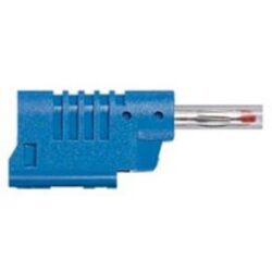 LEGRAND - Fiche banane - 16 A - 750 V diam. 4 mm - bleu - 050027