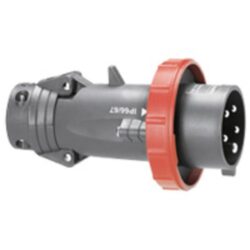 LEGRAND - Fiche droite Hypra IP66/67-55 IK09 - 380-415V - 32A - 3P+N+T - 053061