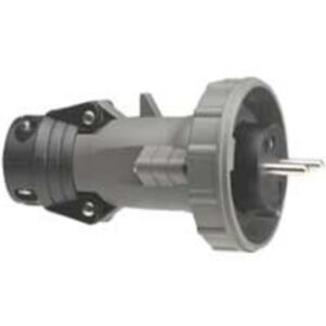 LEGRAND - Fiche droite Hypra domestique IP 66/67-55 - 250 V - 2 P + T - 053932