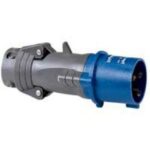 LEGRAND - Fiche droite Hypra plastique IP44-BT- 200-250V - 16A - 2P+T - 052042