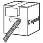 LEGRAND - Gaine de passage de porte diam. 15 mm - polyester noir - 036638
