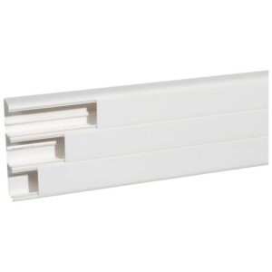 LEGRAND - Goulotte DLP design 50 x 220mm 3 compartiments - couv. 3x65mm - 010428