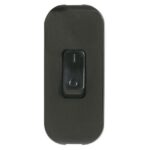 LEGRAND - Inter à bascule - gris anthr. 2 A - 250 V - bipolaire - 040194