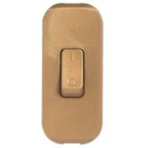LEGRAND - Inter à bascule - vieil or 2 A - 250 V - bipolaire - 040193