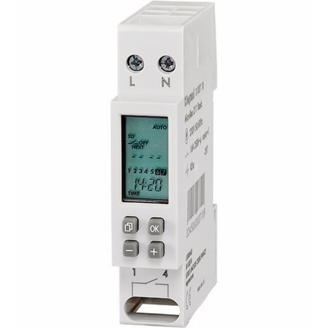 LEGRAND - Inter horaire - 7j. - 1 sortie Digital 230V - 16A - 1 mod. - 003710 LEGRAND - Inter horaire - 7j. - 1 sortie Digital 230V - 16A - 1 mod. - 003710