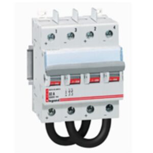 LEGRAND - Inter-sectionneur 2P - 32A 800Vdc - 4 modules - 414224