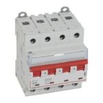 LEGRAND - Inter sectionneur DX³ 4P 40A à déclencheur - 4 modules - 406543