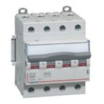 LEGRAND - Inter sectionneur DX³ 4P 63A 4 modules - 406481