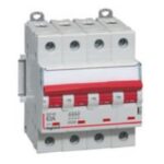 LEGRAND - Inter sectionneur DX³ 4P 63A à déclencheur - 4 modules - 406544