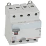 LEGRAND - Interrupteur différentiel DX³ 4P 300mA 100A Type A - 4 modules - 411783