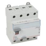 LEGRAND - Interrupteur différentiel DX³ 4P 300mA 63A Type A - 4 modules - 411781