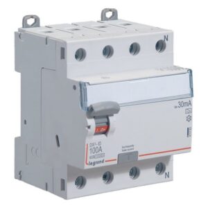 LEGRAND - Interrupteur différentiel DX³ 4P 30mA 100A Type A - 4 modules - 411763