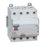 LEGRAND - Interrupteur différentiel DX³ 4P 30mA 40A Type A - 4 modules - 411760