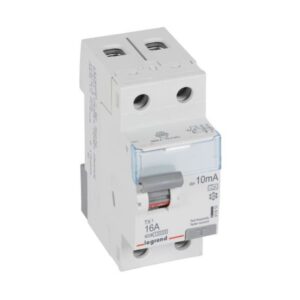 LEGRAND - Interrupteur différentiel TX³ 2P 10mA 16A Type A - 2 modules - 411910