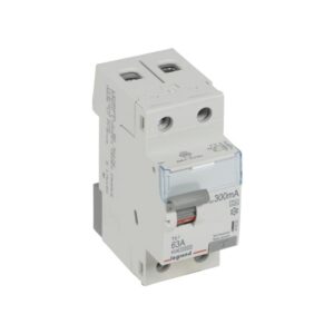 LEGRAND - Interrupteur différentiel TX³ 2P 300mA 63A Type A - 2 modules - 411923