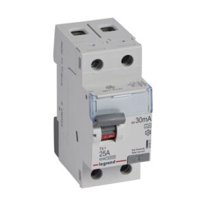 LEGRAND - Interrupteur différentiel TX³ 2P 30mA 25A Type A - 2 modules - 411911