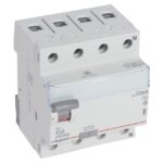 LEGRAND - Interrupteur différentiel TX³ 4P 30mA 63A Type A - 4 modules - 411933