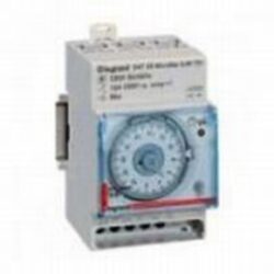 LEGRAND - Interrupteur horaire hebdo 3 modules 1s 16 A - 250V - automatique - 412828