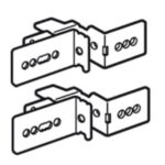 LEGRAND - Jeu 2 supports fix. goulotte Lina 25 pr XL³ 800/4000 - 36 m - 020470