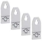 LEGRAND - Jeu de 4 pattes de fixation pr coffrets XL³ 160/400 isol. - 020150