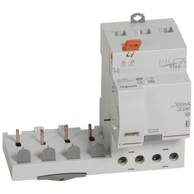 LEGRAND - Kdb DX³ 4P 40A Hpi 300mA 400V 3mo 1mod/p - 410545 LEGRAND - Kdb DX³ 4P 40A Hpi 300mA 400V 3mo 1mod/p - 410545